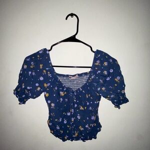 FLORAL BLOUSE TOP